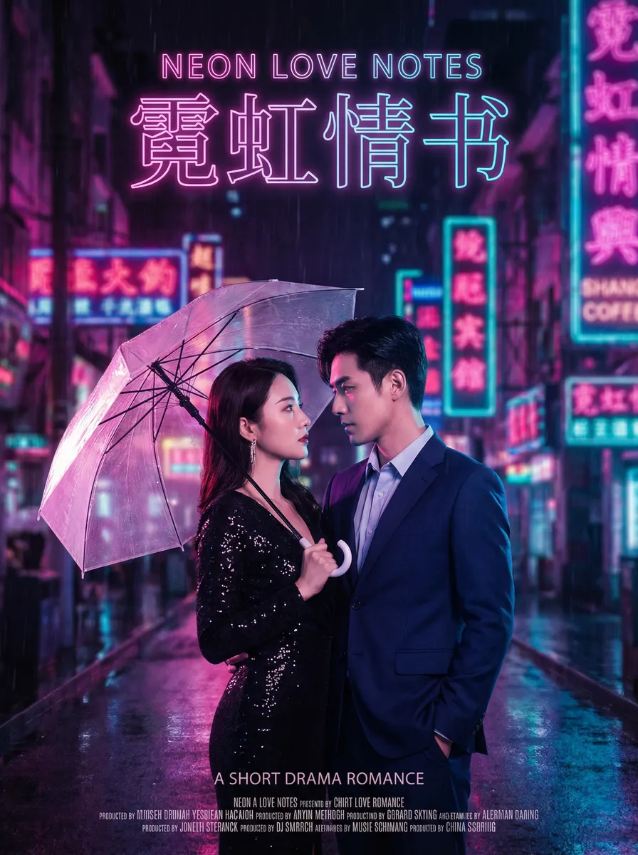 高德地图历史路线记录 热播都市爱情短剧 - 霓虹情书海报